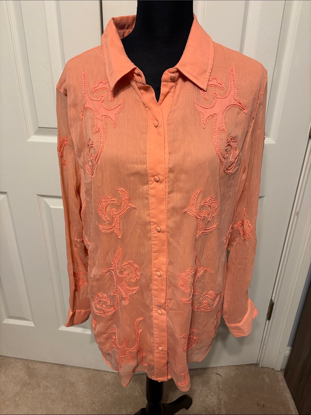 Soft Surroundings Savannah Embellished Tunic